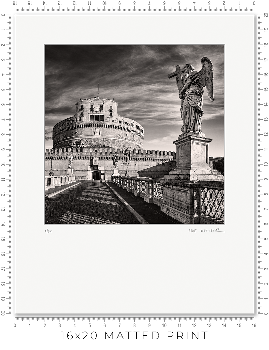 Castel Sant Angelo - Igor Menaker Fine Art Photography