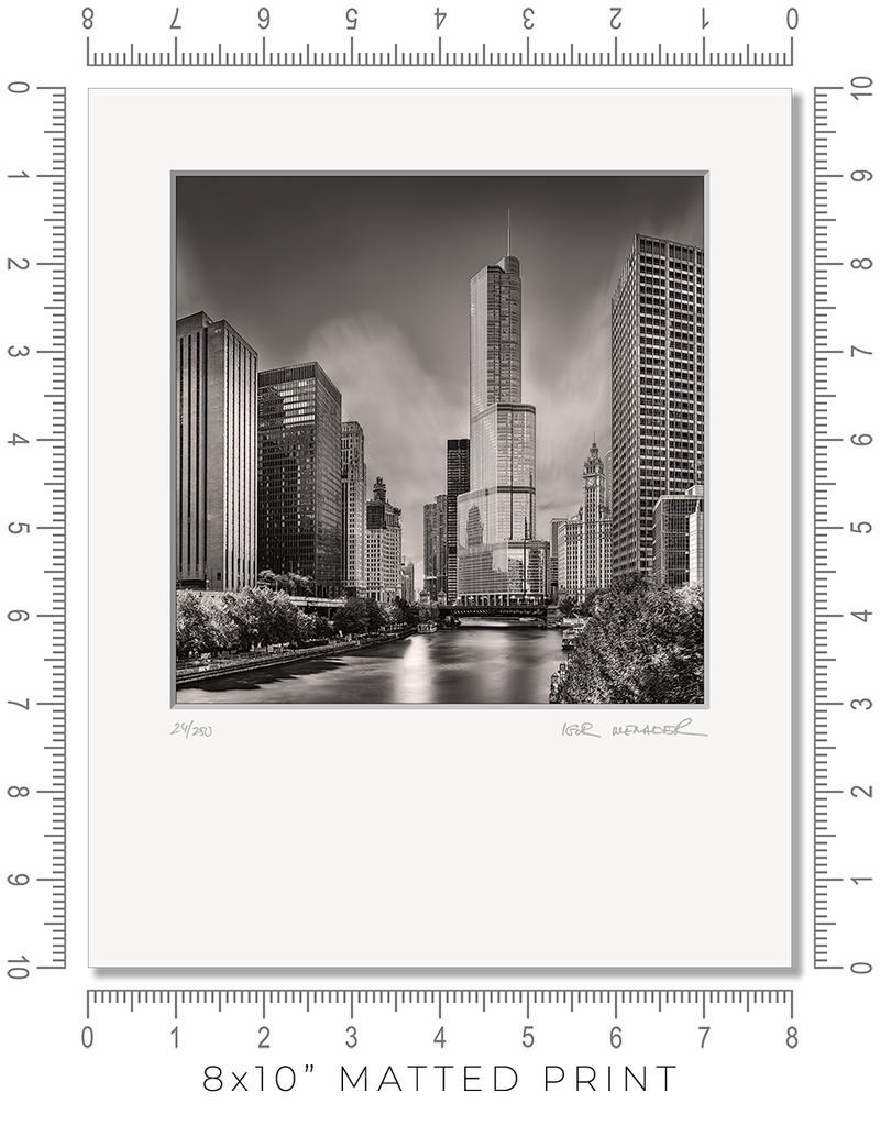 Chicago River from Columbus Dr Bridge