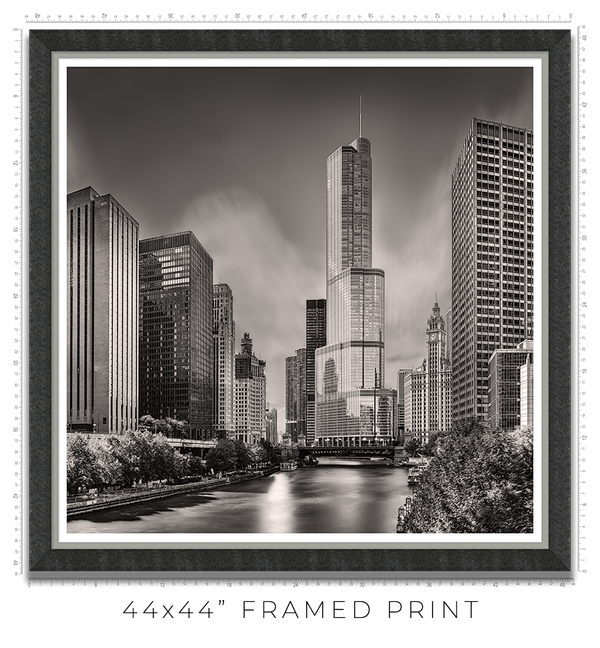 Chicago River from Columbus Dr Bridge