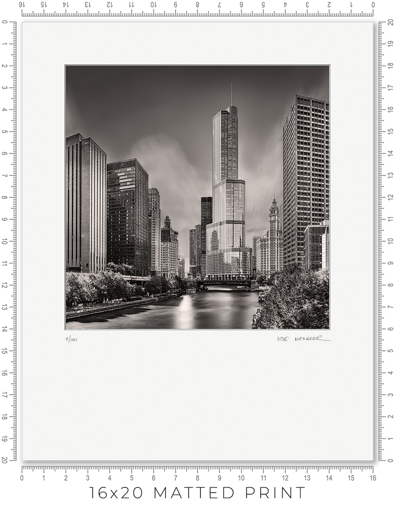 Chicago River from Columbus Dr Bridge
