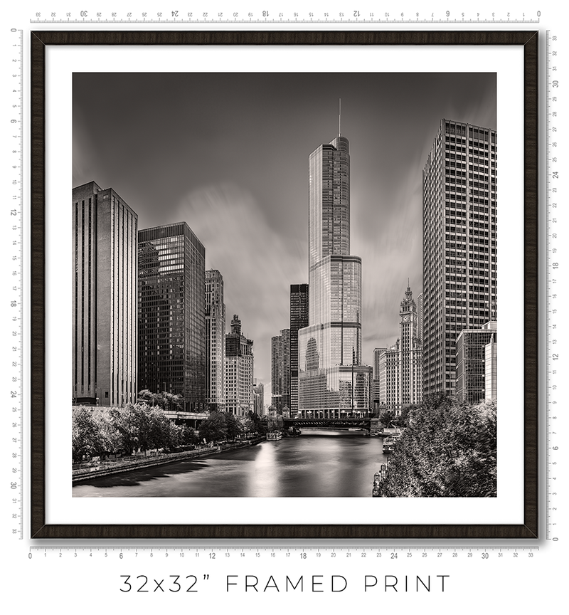 Chicago River from Columbus Dr Bridge