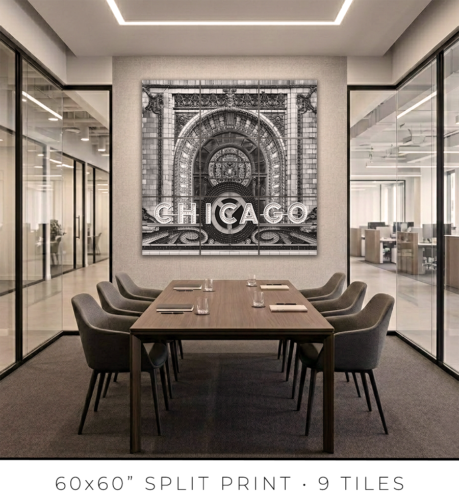 Chicago Theater Marquee - Igor Menaker Fine Art Photography