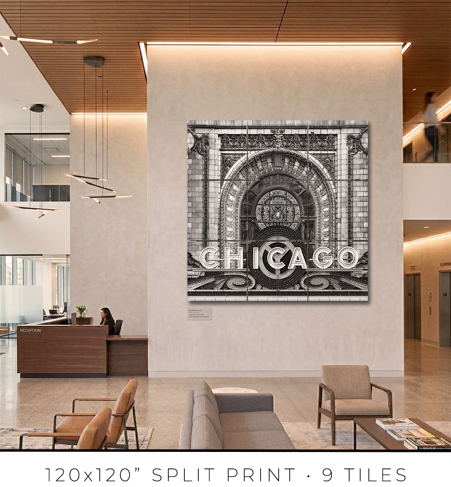 Chicago Theater Marquee - Igor Menaker Fine Art Photography