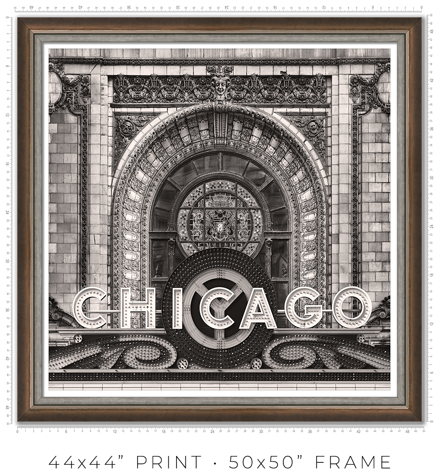 Chicago Theater Marquee - Igor Menaker Fine Art Photography