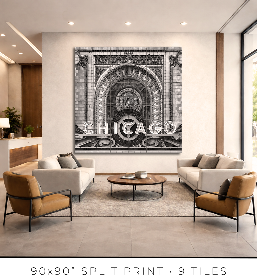 Chicago Theater Marquee - Igor Menaker Fine Art Photography