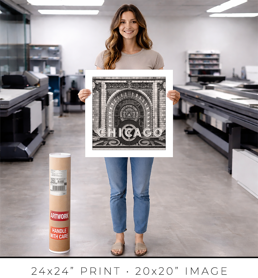 Chicago Theater Marquee - Igor Menaker Fine Art Photography