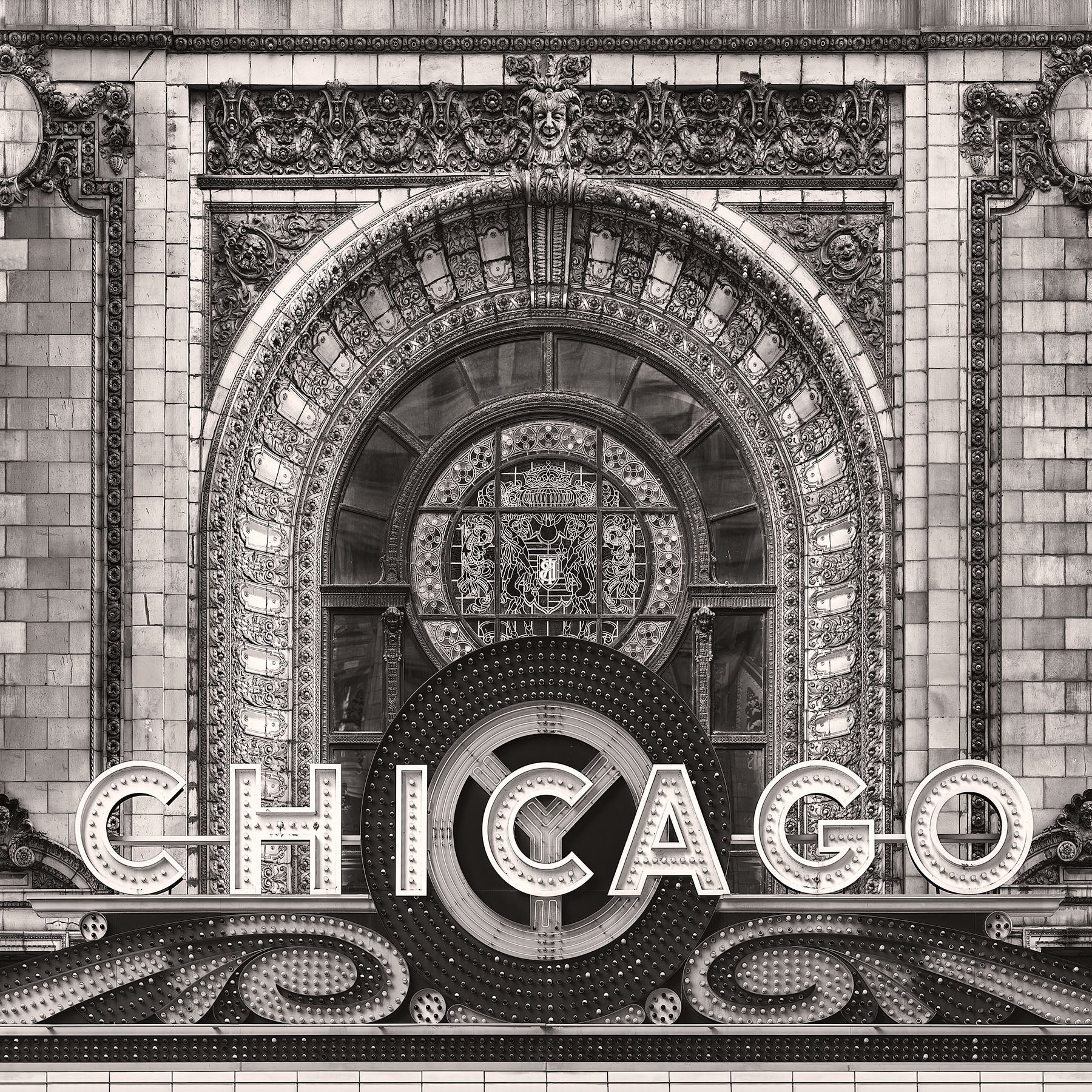 Chicago Theater Marquee - Igor Menaker Fine Art Photography