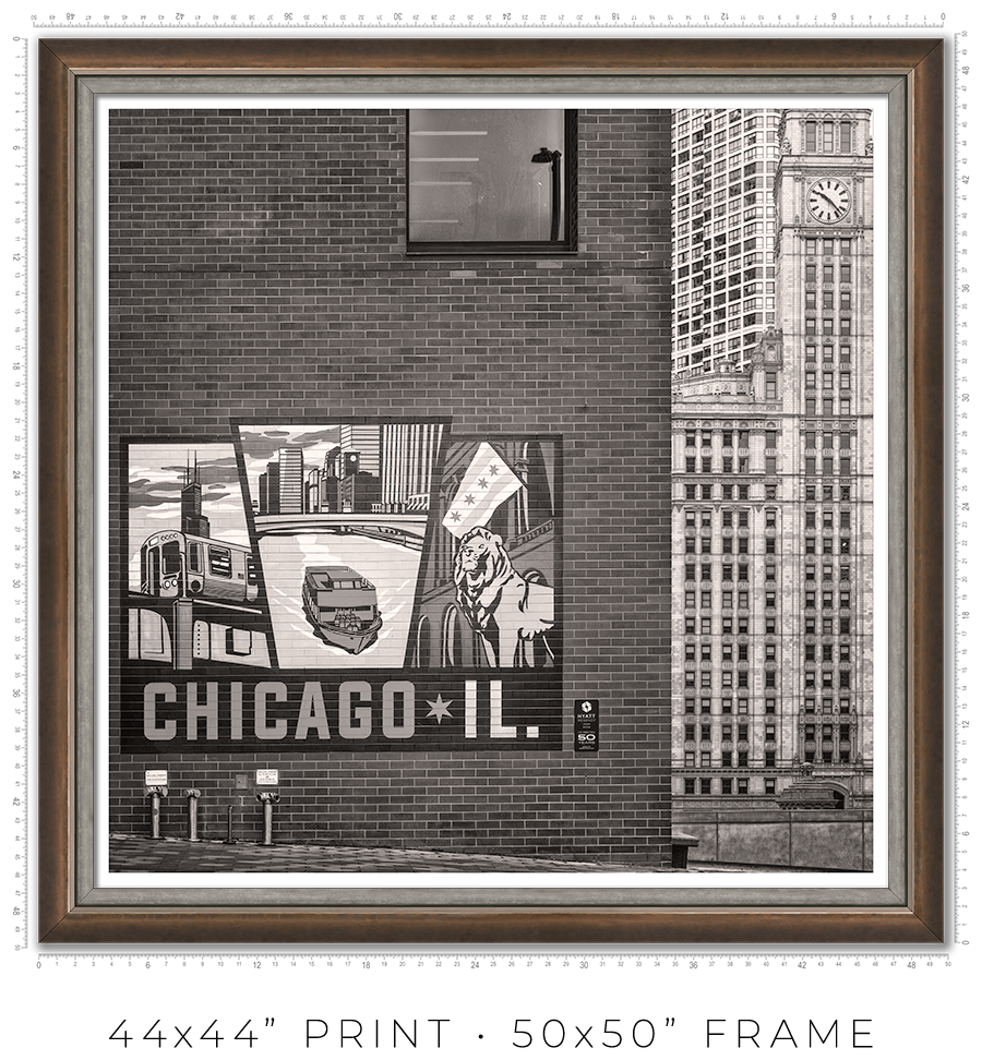 Chicago Travel Decal Mural - Igor Menaker Fine Art Photography