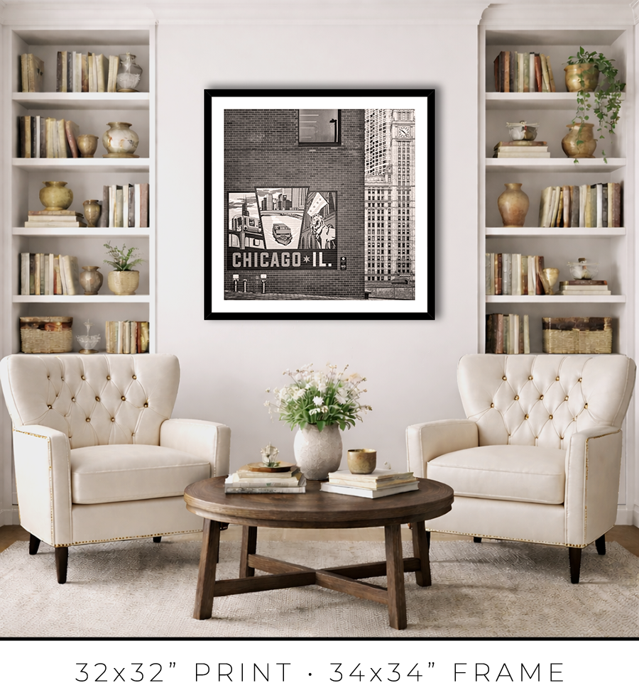 Chicago Travel Decal Mural - Igor Menaker Fine Art Photography