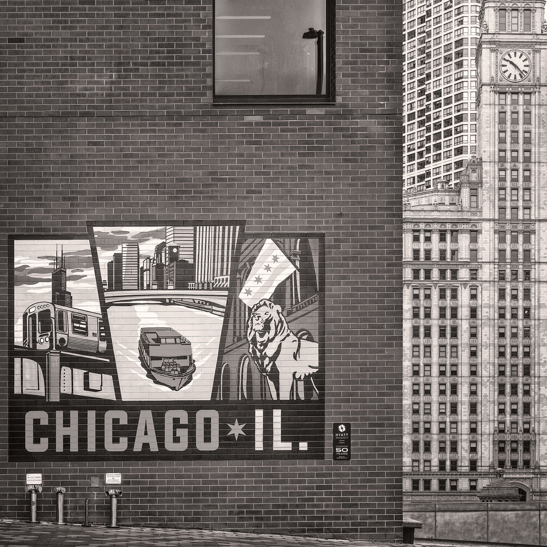 Chicago Travel Decal Mural - Igor Menaker Fine Art Photography