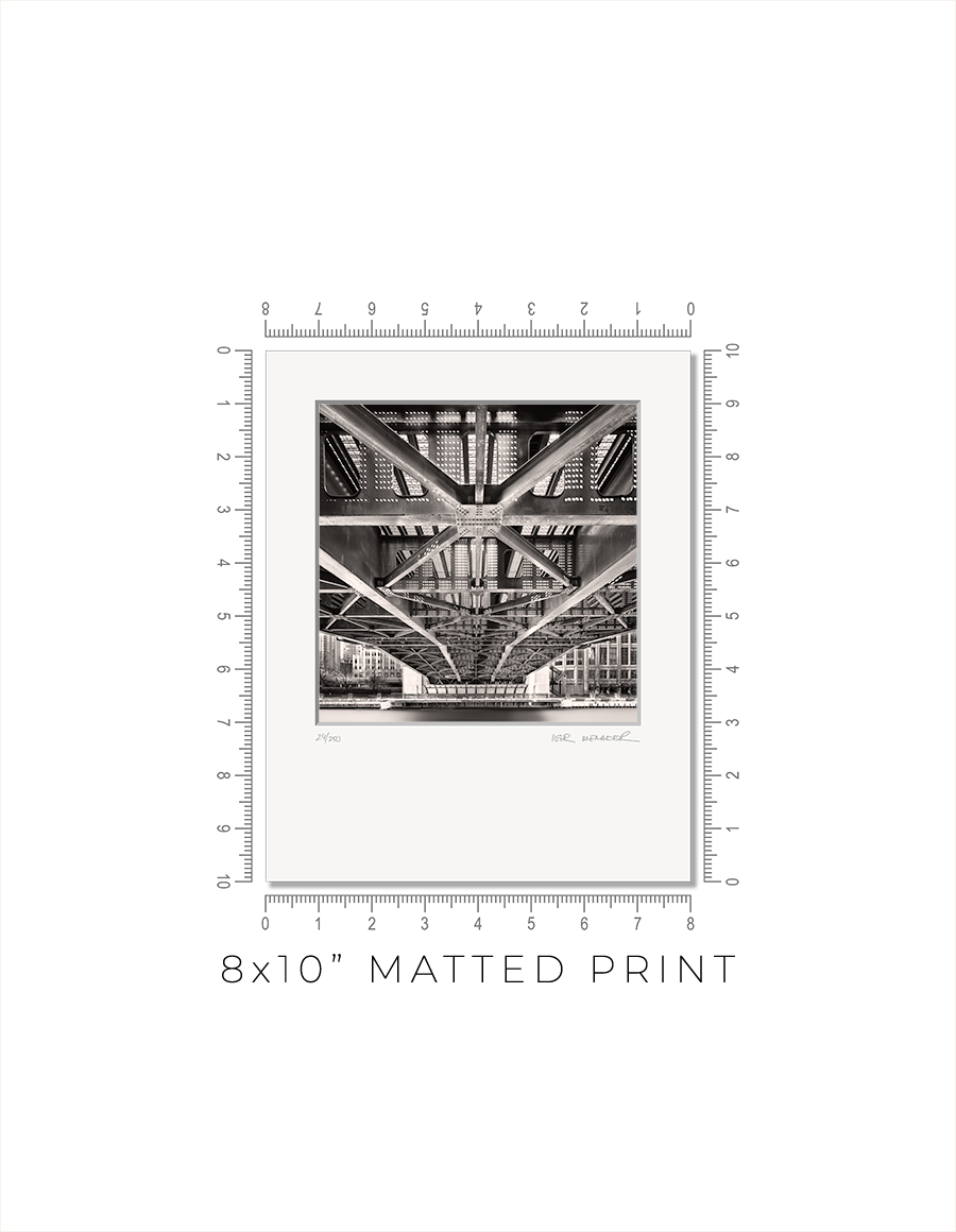 Columbus Drive Bridge - Igor Menaker Fine Art Photography