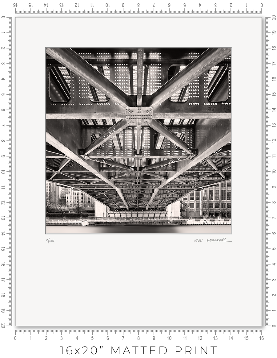 Columbus Drive Bridge - Igor Menaker Fine Art Photography