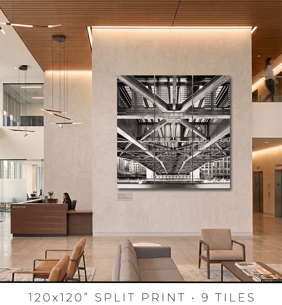 Columbus Drive Bridge - Igor Menaker Fine Art Photography