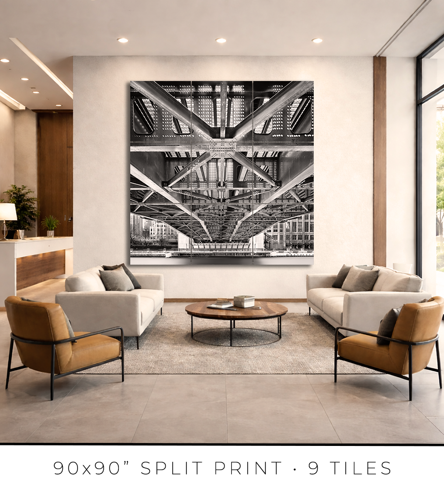 Columbus Drive Bridge - Igor Menaker Fine Art Photography