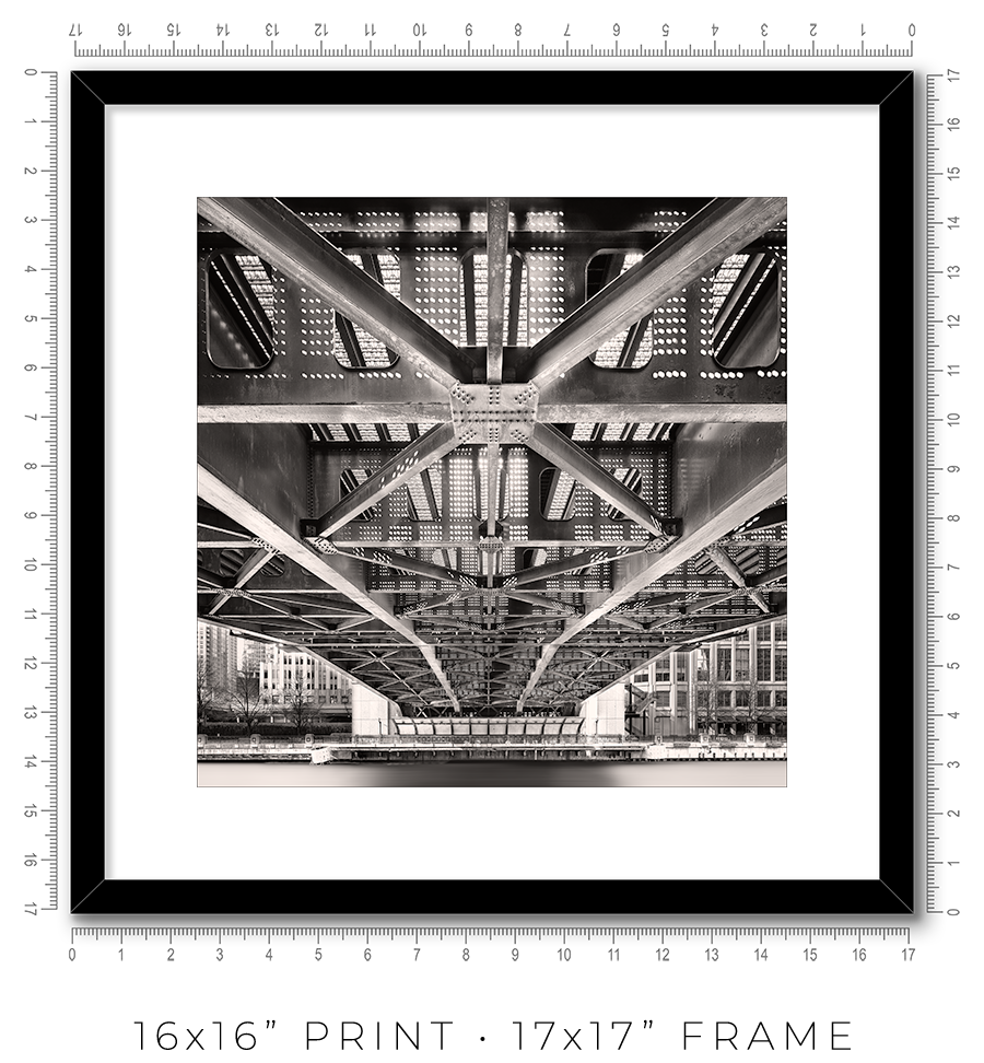 Columbus Drive Bridge - Igor Menaker Fine Art Photography