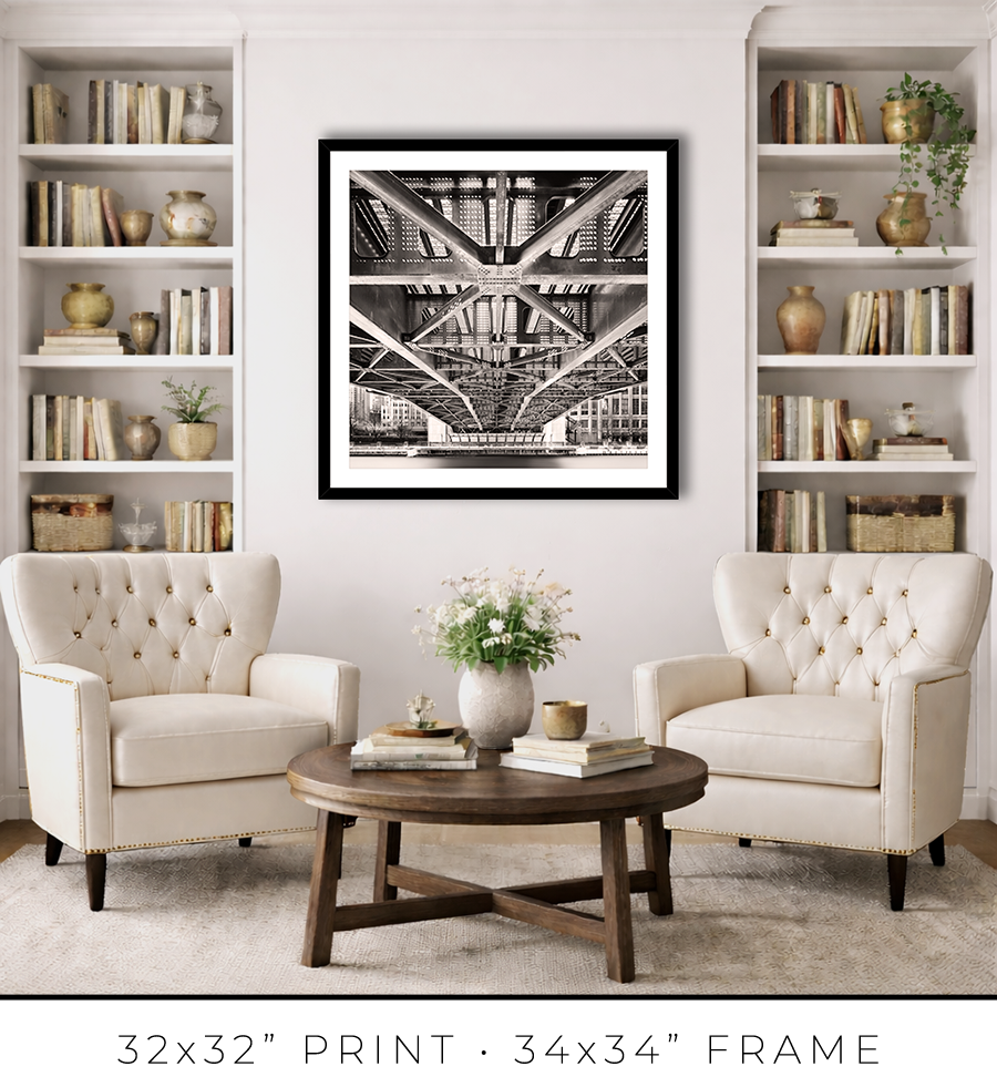 Columbus Drive Bridge - Igor Menaker Fine Art Photography