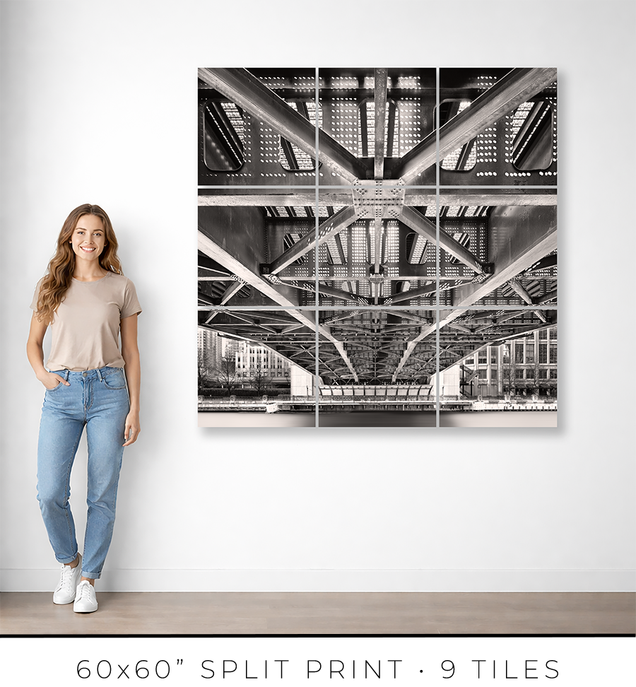 Columbus Drive Bridge - Igor Menaker Fine Art Photography