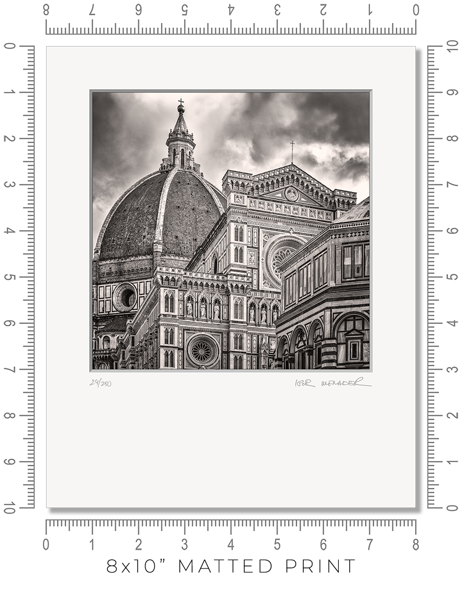 Florence Cathedral from Below - Igor Menaker Fine Art Photography