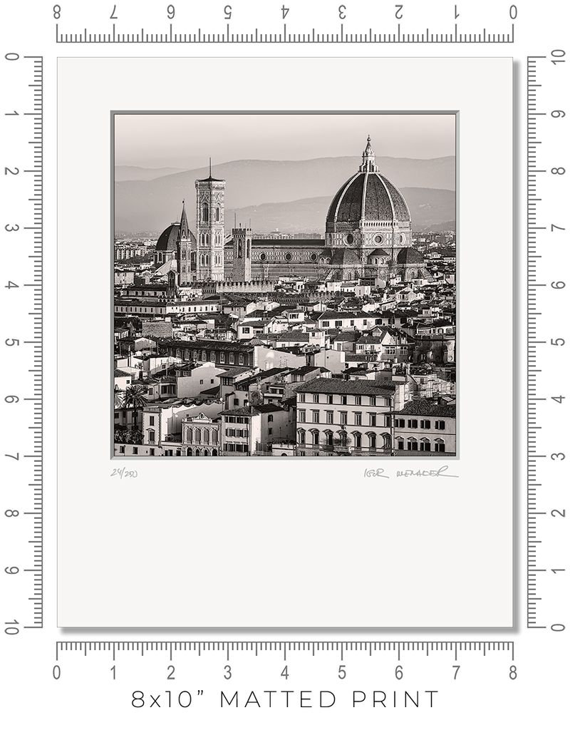 Florence Sunrise - Igor Menaker Fine Art Photography