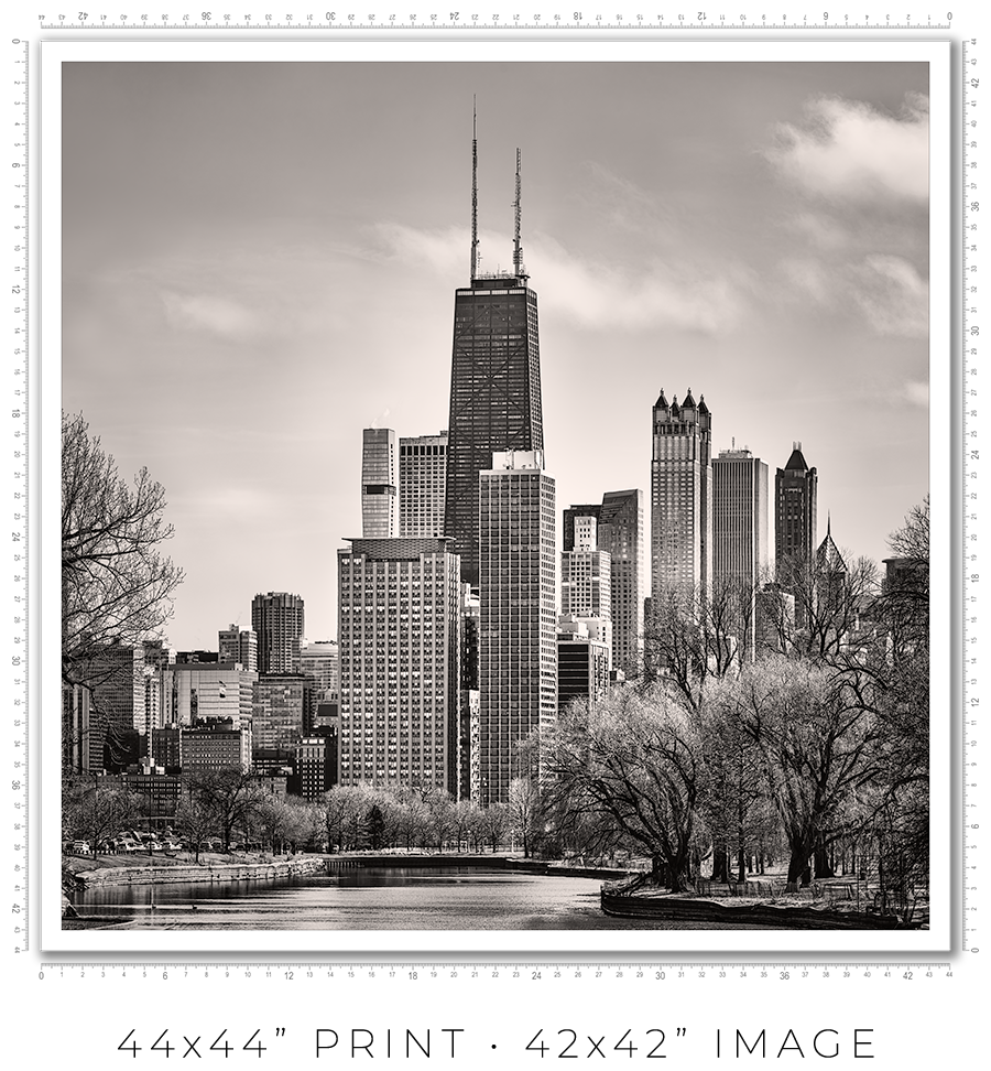 Gold Coast Skyline from Fullerton Avenue Bridge - Igor Menaker Fine Art Photography