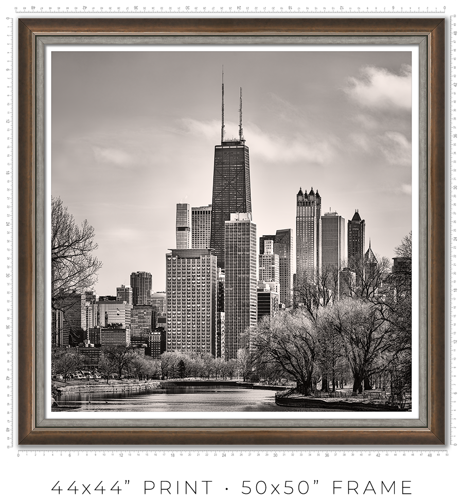 Gold Coast Skyline from Fullerton Avenue Bridge - Igor Menaker Fine Art Photography