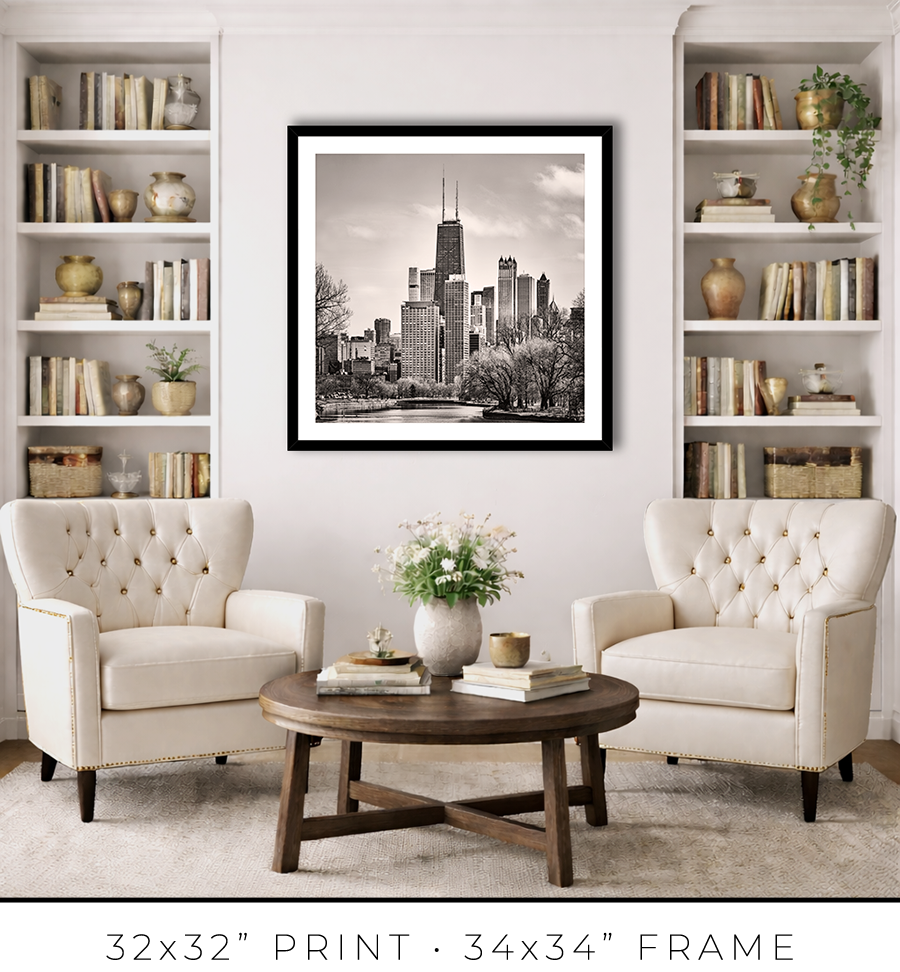 Gold Coast Skyline from Fullerton Avenue Bridge - Igor Menaker Fine Art Photography