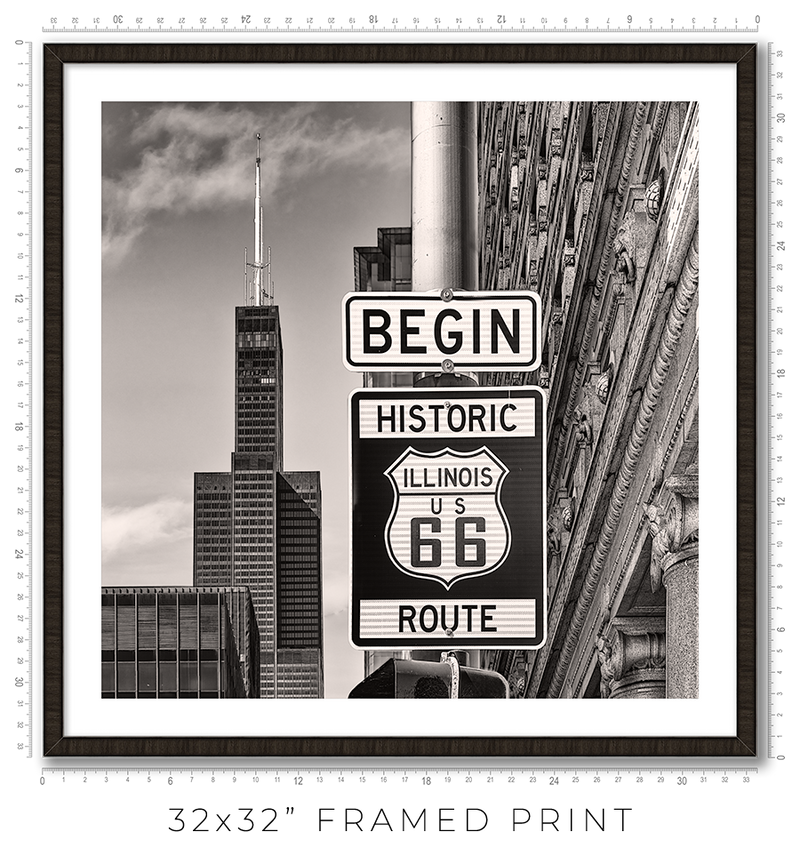 Historic Route 66 Sign