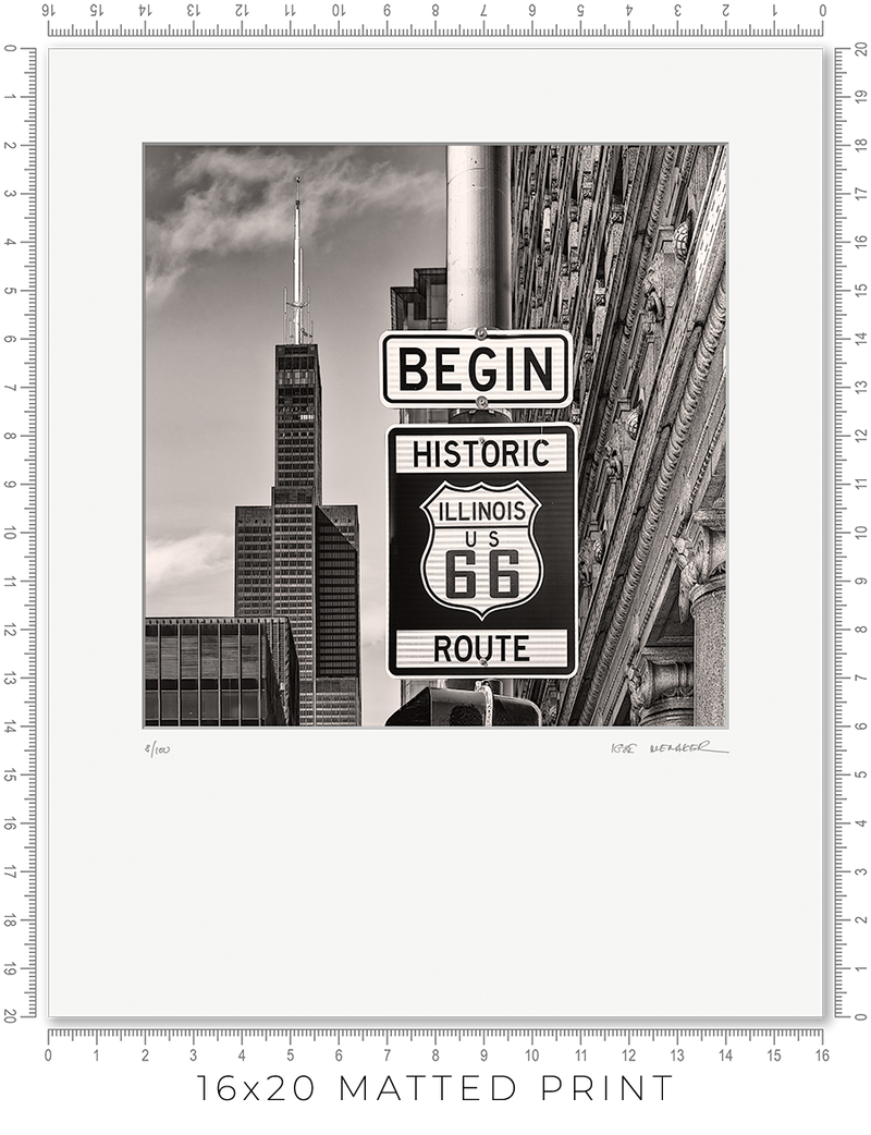 Historic Route 66 Sign