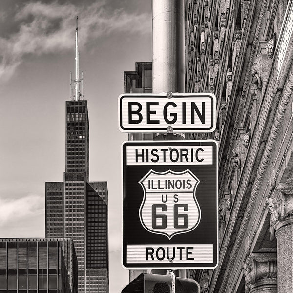 Historic Route 66 Sign