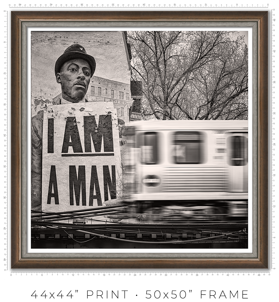 I am a Man Mural - Igor Menaker Fine Art Photography