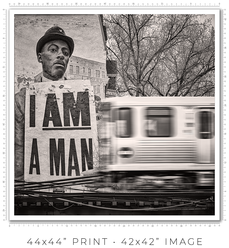 I am a Man Mural - Igor Menaker Fine Art Photography