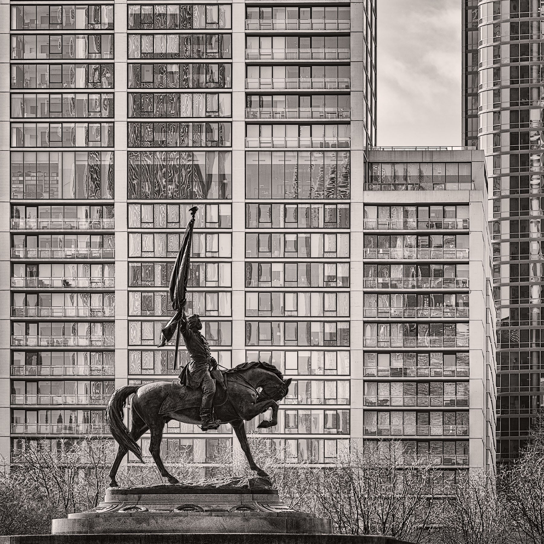 John Alexander Logan Monument South View