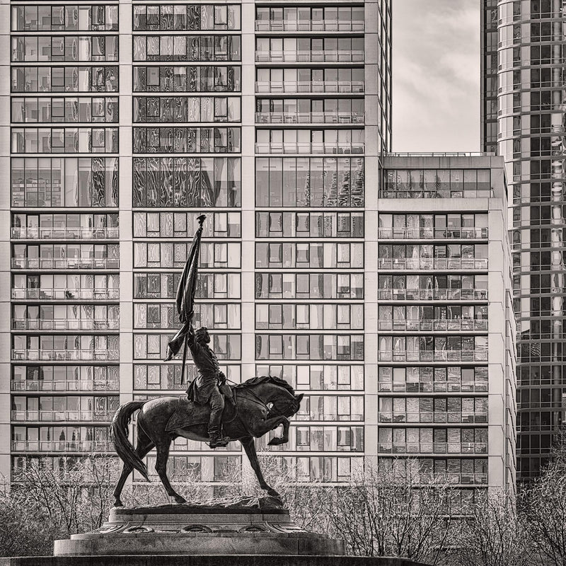 John Alexander Logan Monument South