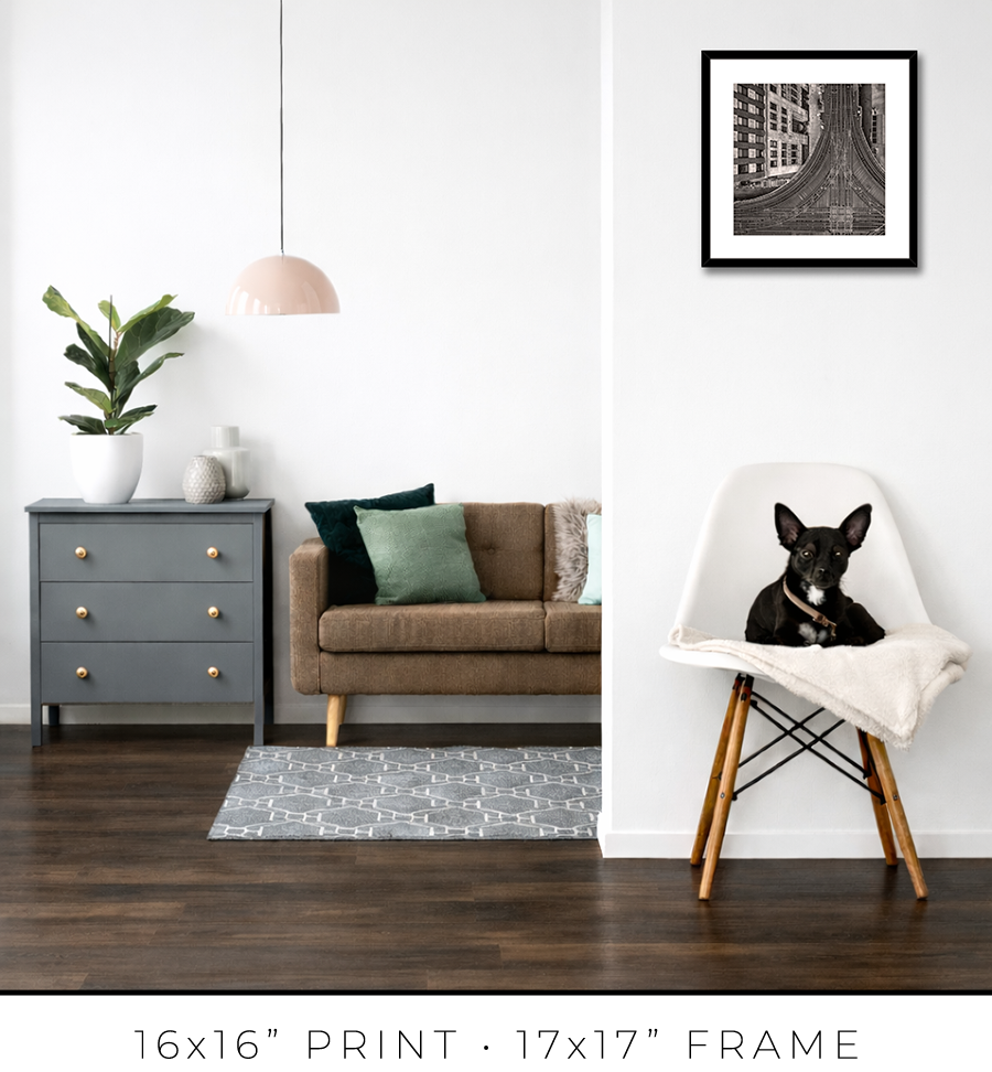 Lake and Wells Tower 18 Junction - Igor Menaker Fine Art Photography