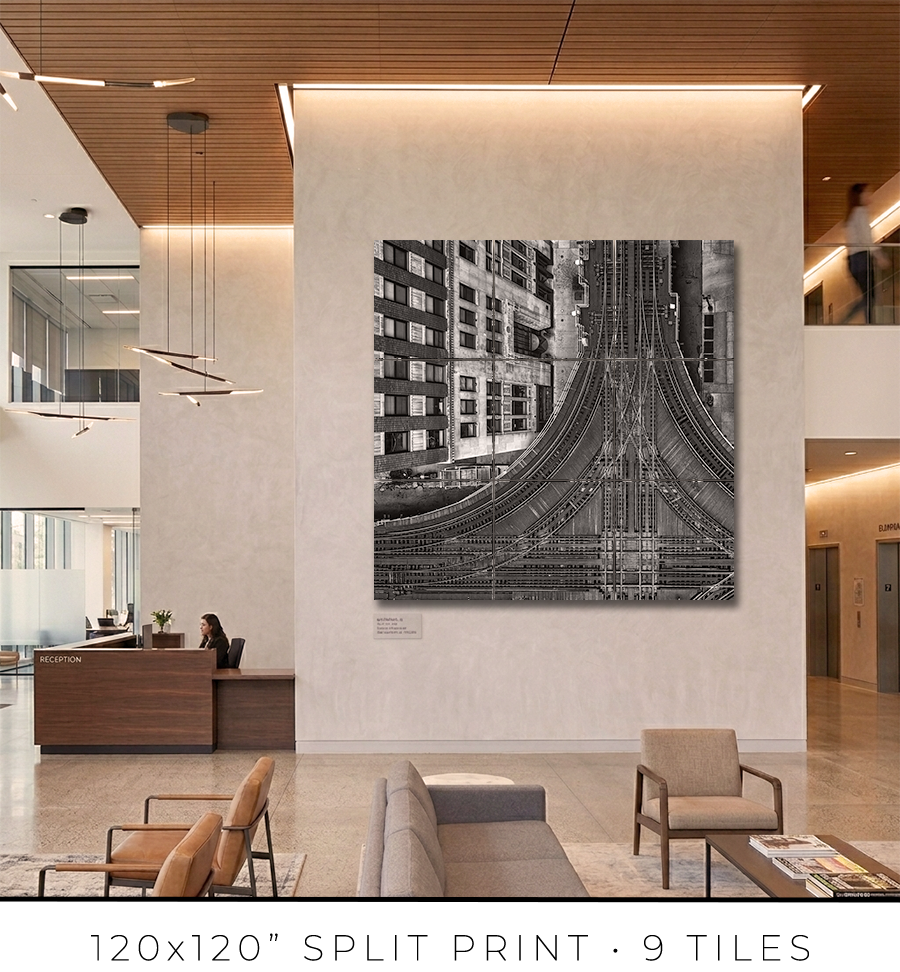 Lake and Wells Tower 18 Junction - Igor Menaker Fine Art Photography