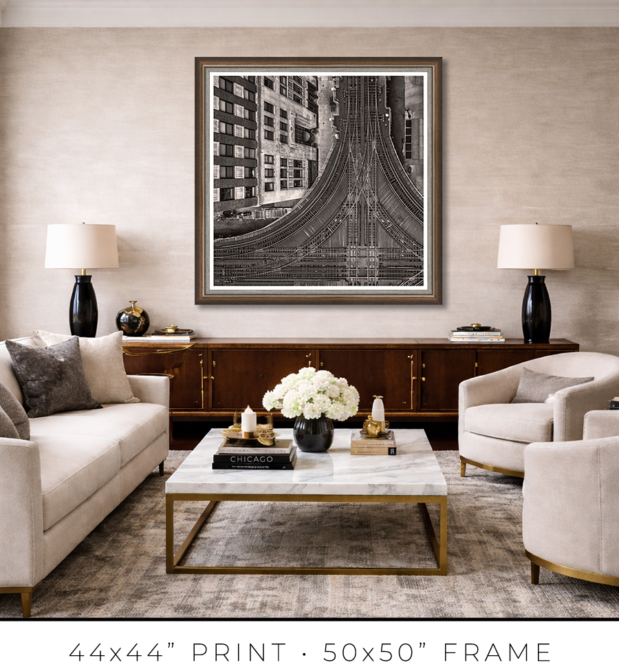 Lake and Wells Tower 18 Junction - Igor Menaker Fine Art Photography