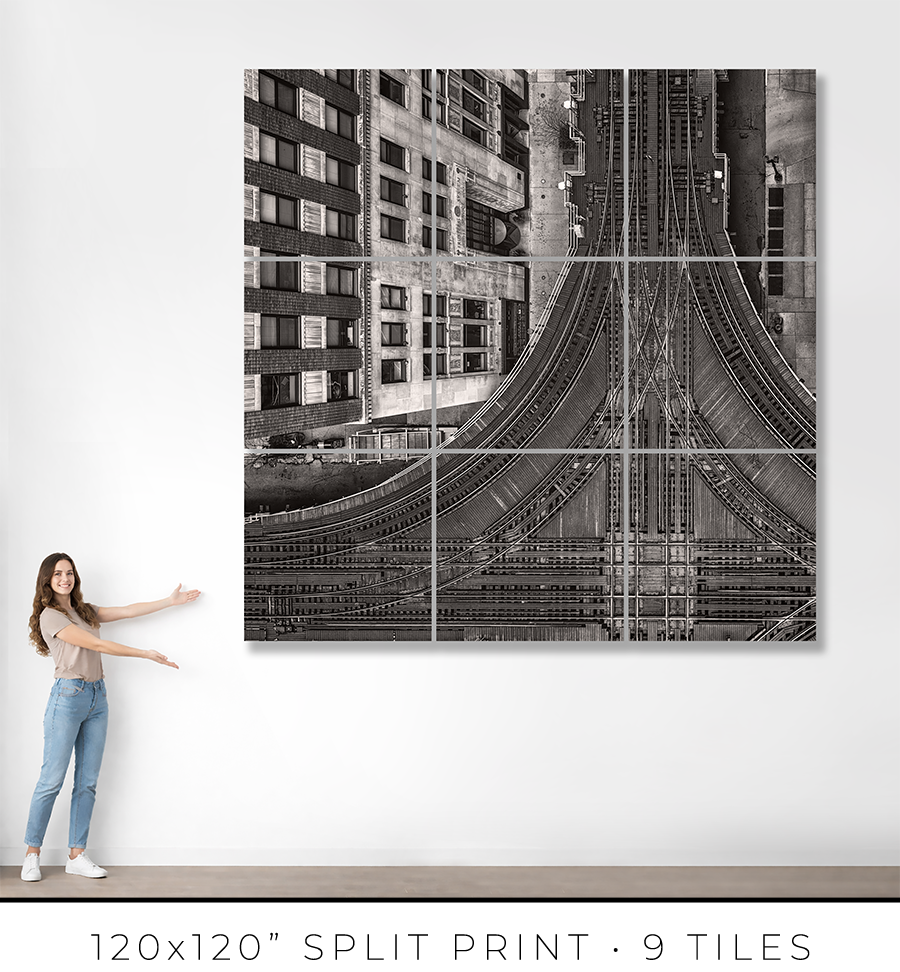 Lake and Wells Tower 18 Junction - Igor Menaker Fine Art Photography