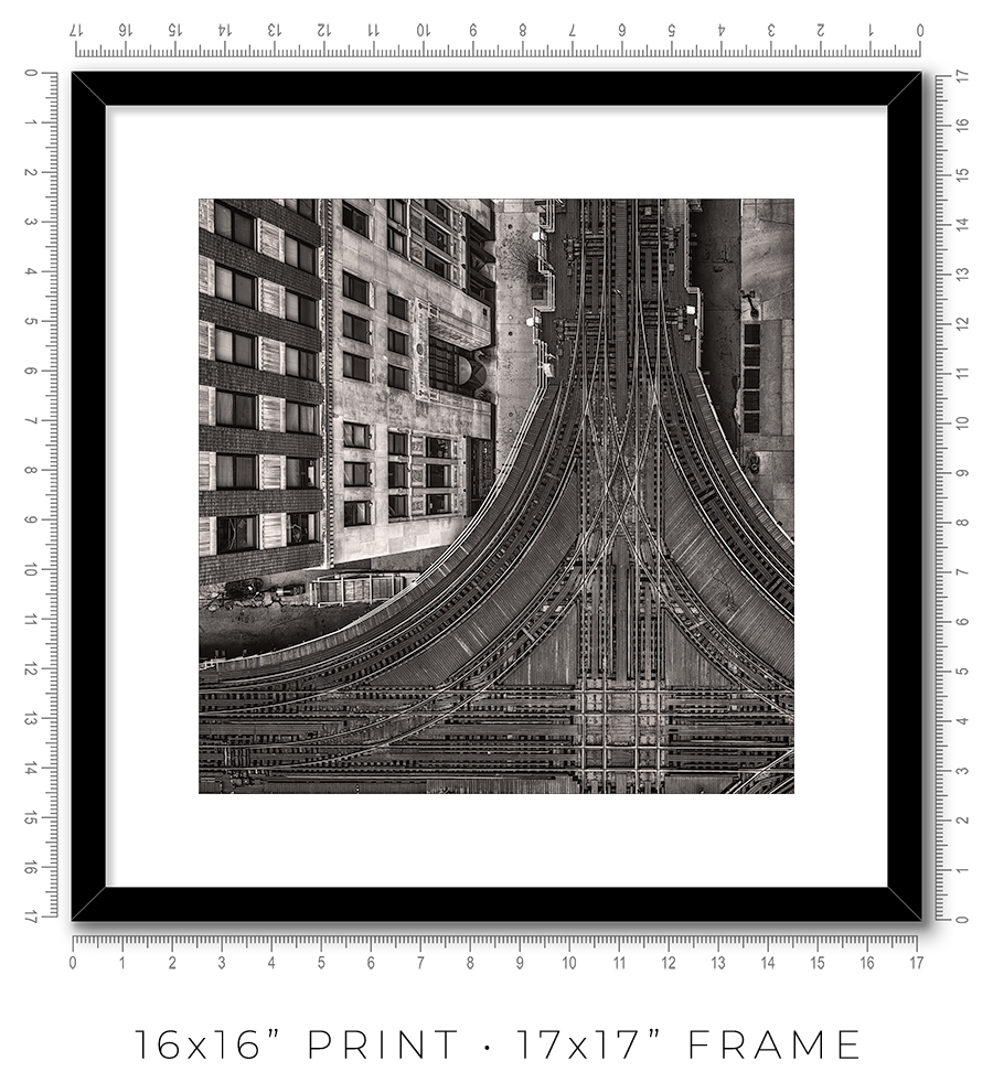 Lake and Wells Tower 18 Junction - Igor Menaker Fine Art Photography