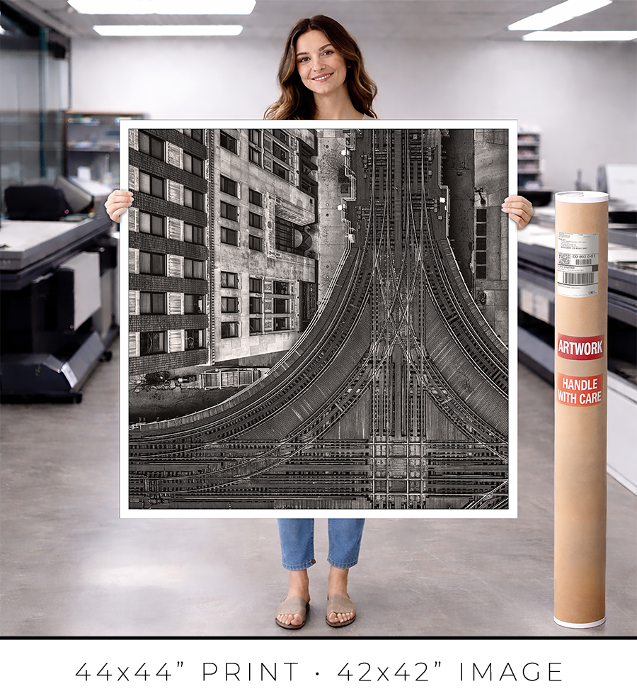 Lake and Wells Tower 18 Junction - Igor Menaker Fine Art Photography