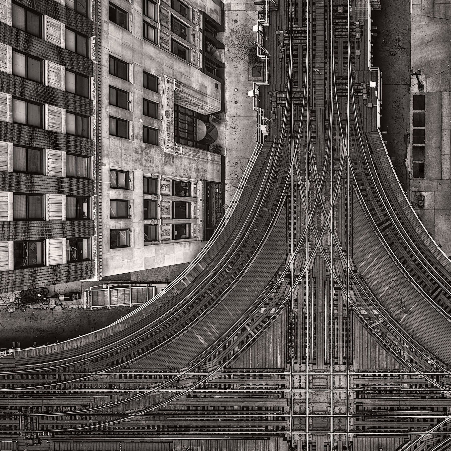 Lake and Wells Tower 18 Junction - Igor Menaker Fine Art Photography