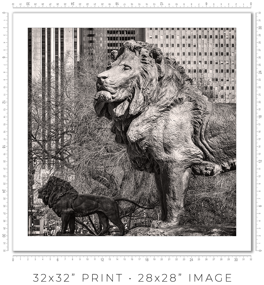 Lions of the Art Institute - Igor Menaker Fine Art Photography