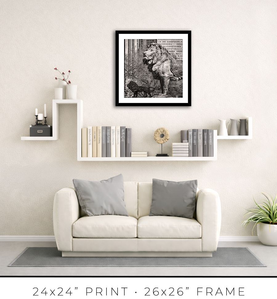 Lions of the Art Institute - Igor Menaker Fine Art Photography