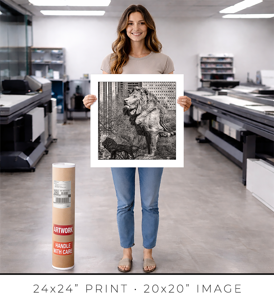 Lions of the Art Institute - Igor Menaker Fine Art Photography