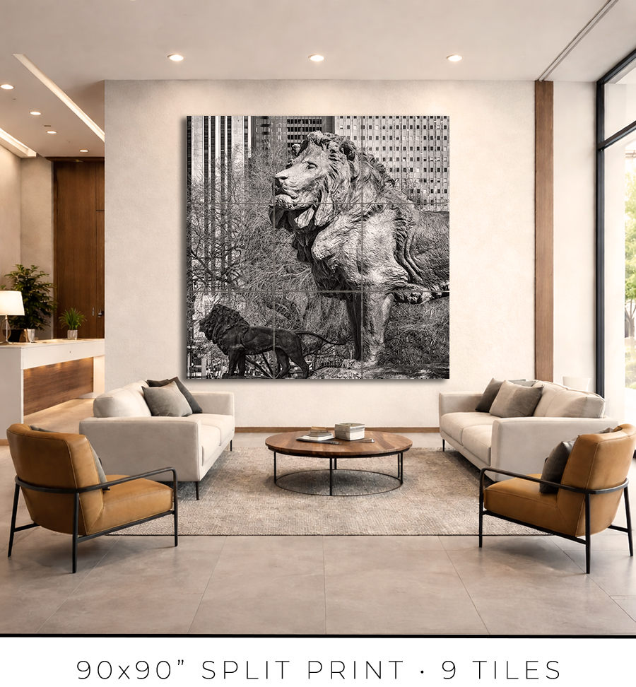Lions of the Art Institute - Igor Menaker Fine Art Photography