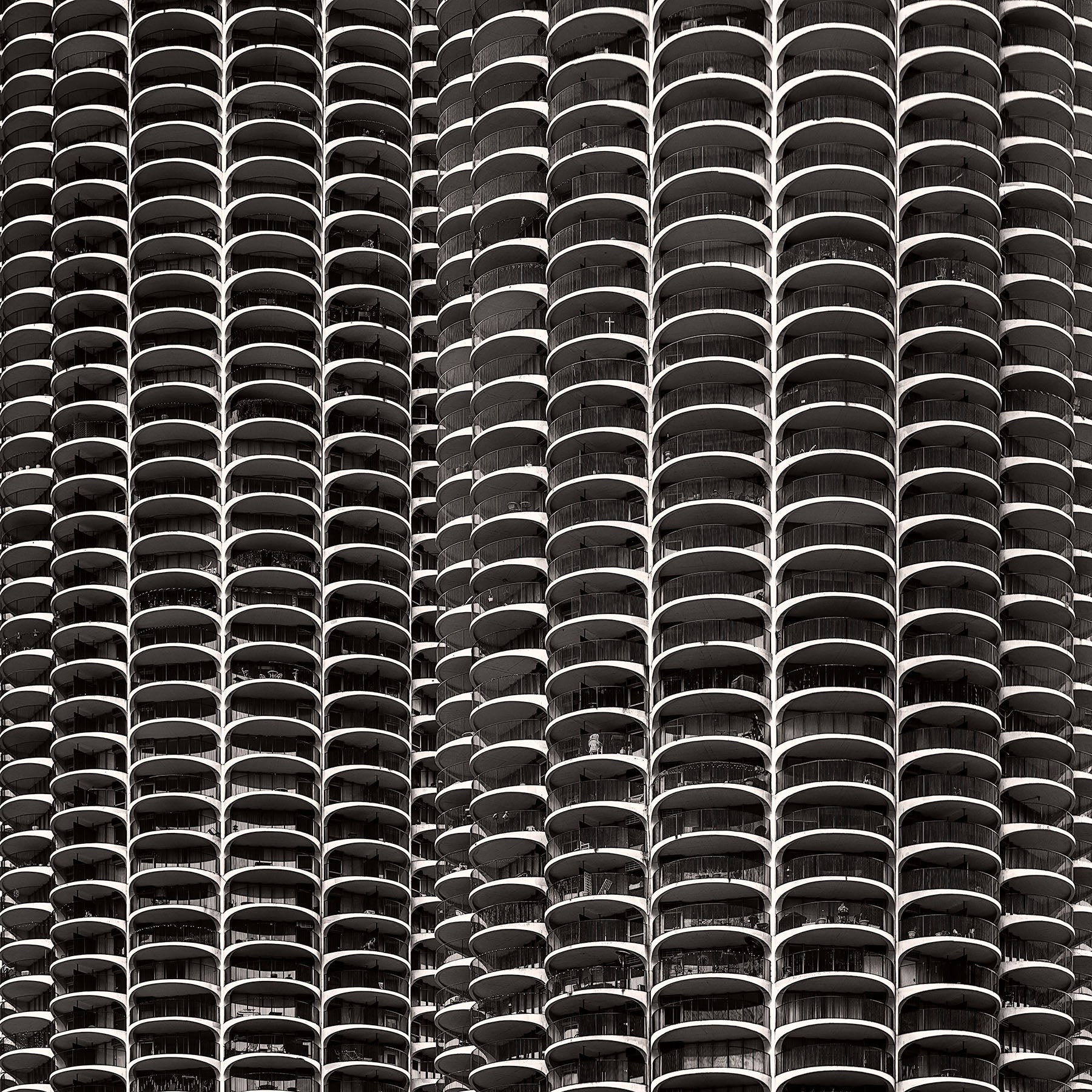 Marina City From Wabash Avenue Bridge - Igor Menaker Fine Art Photography