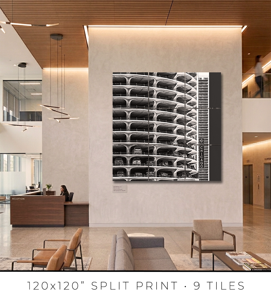 Marina City Parking Garage - Igor Menaker Fine Art Photography
