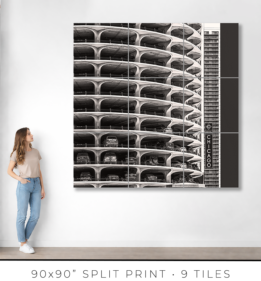 Marina City Parking Garage - Igor Menaker Fine Art Photography