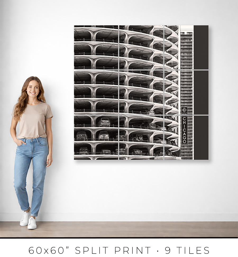 Marina City Parking Garage - Igor Menaker Fine Art Photography