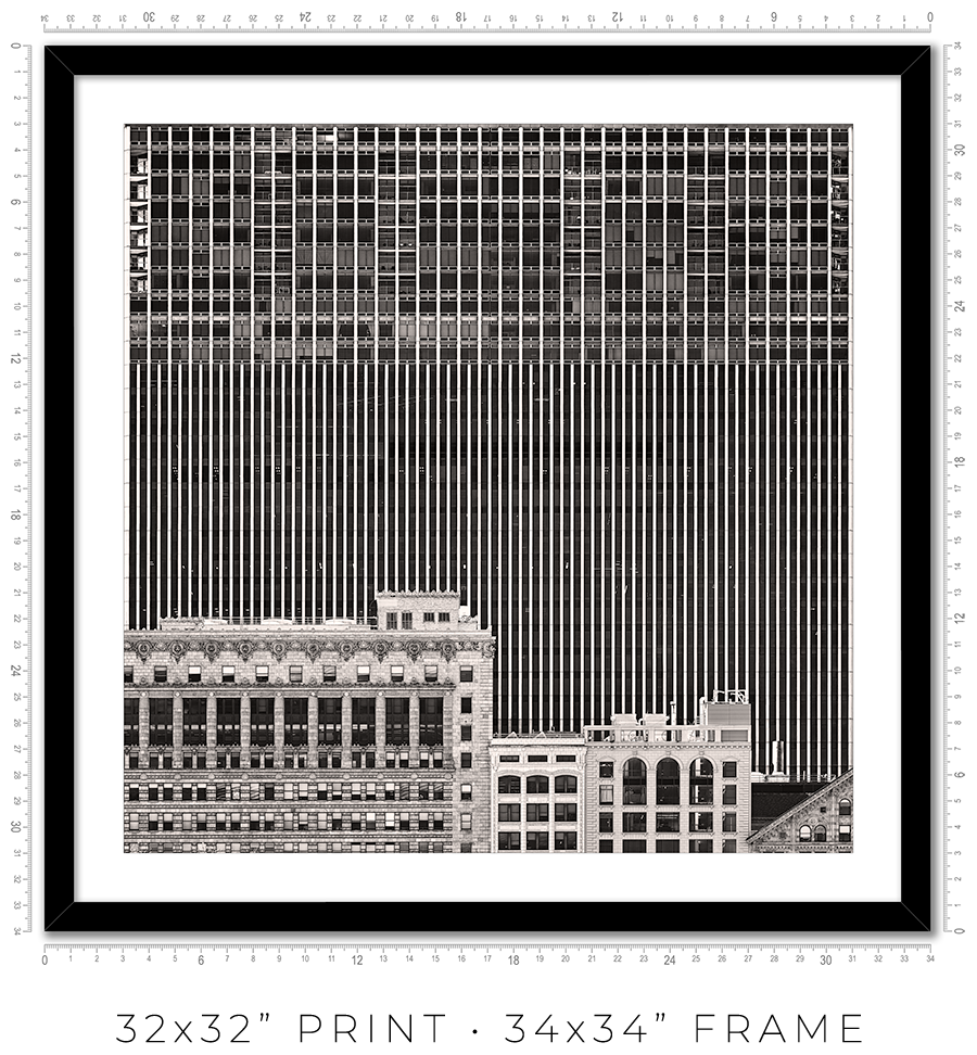 Mid-Continental Plaza Facade from Grant Park