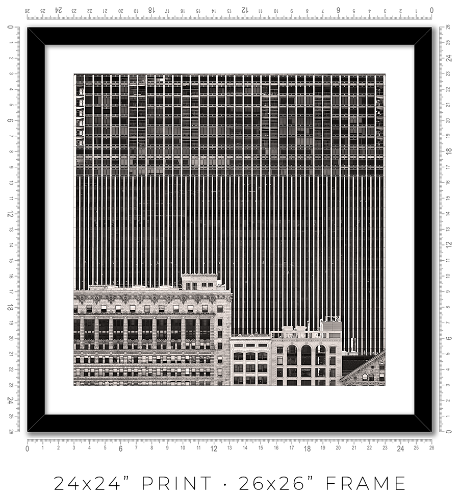 Mid-Continental Plaza Facade from Grant Park